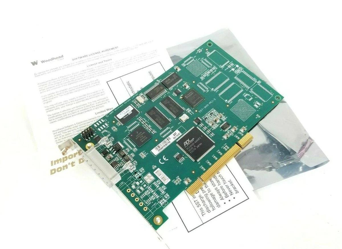 Used NIB WOODHEAD / ABB SST-DN3-PCI-2 INTERFACE CARD DSQC-658 3HAC-025779-001