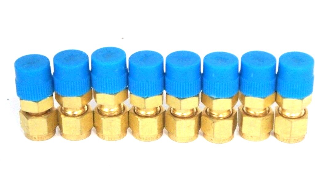 Used LOT OF 8 NEW SWAGELOK DK-LOK FITTING REDUCERS 1/4" NPT X 3/8" TUBE