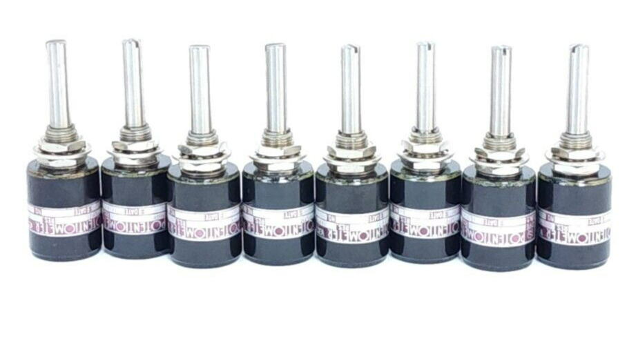 LOT OF 8 NEW SAKAE S20HP-10S / S20HP10S POTENTIOMETERS 1K