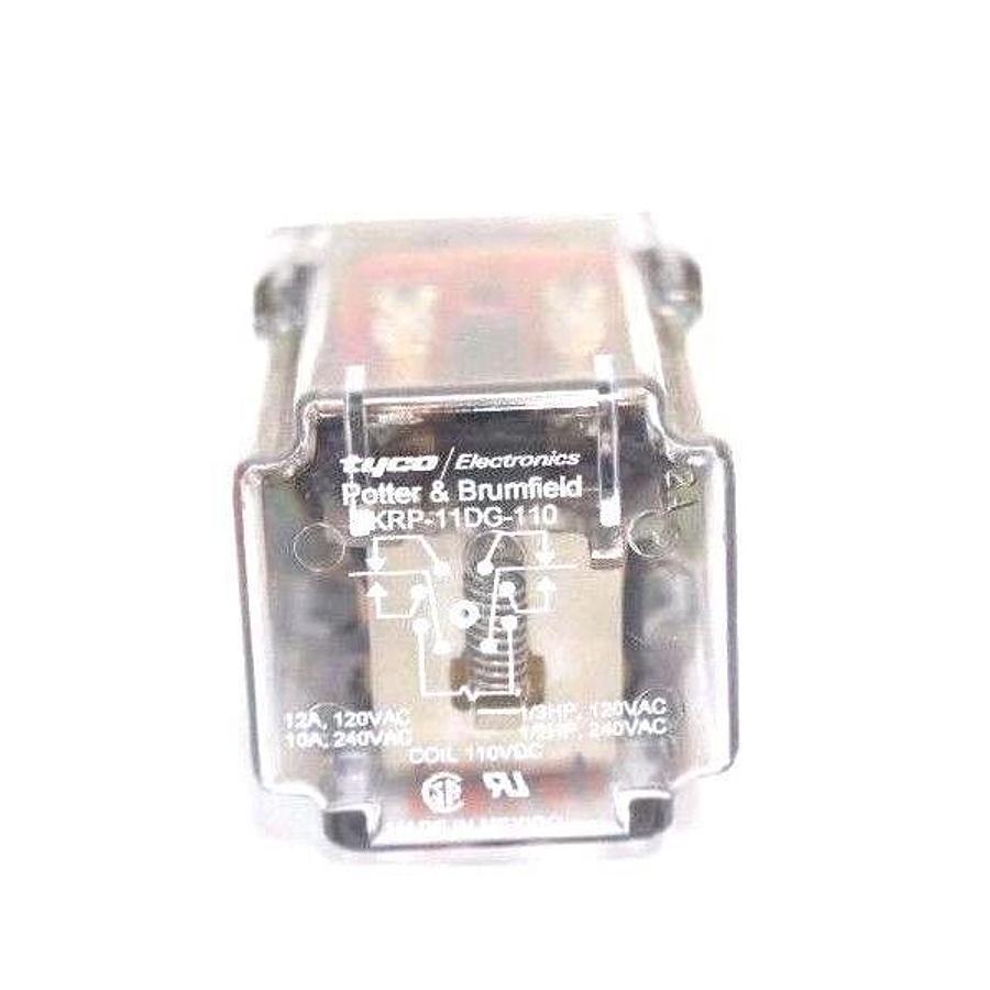 Used TYCO / POTTER & BRUMFIELD KRP-11DG-110 RELAY KRP11DG110