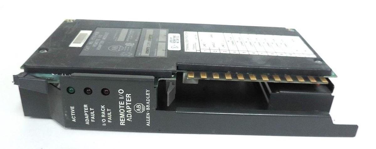 Used ALLEN BRADLEY 1771-ASB SER. A REMOTE I/O ADAPTER MODULE 1771ASB, F/W REV. C