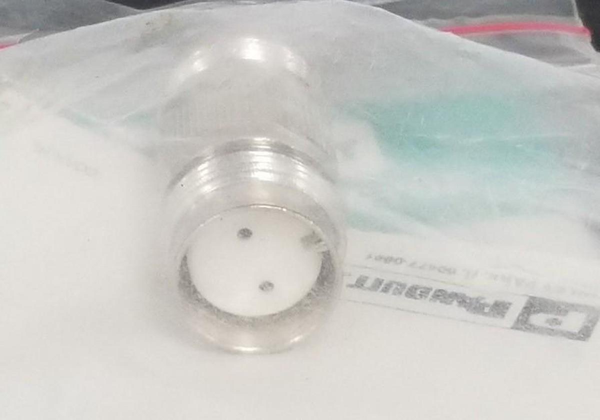 LOT OF 4 NEW PANDUIT TWXFTWXFS11-1 COAXIAL CONNECTORS T000400-1
