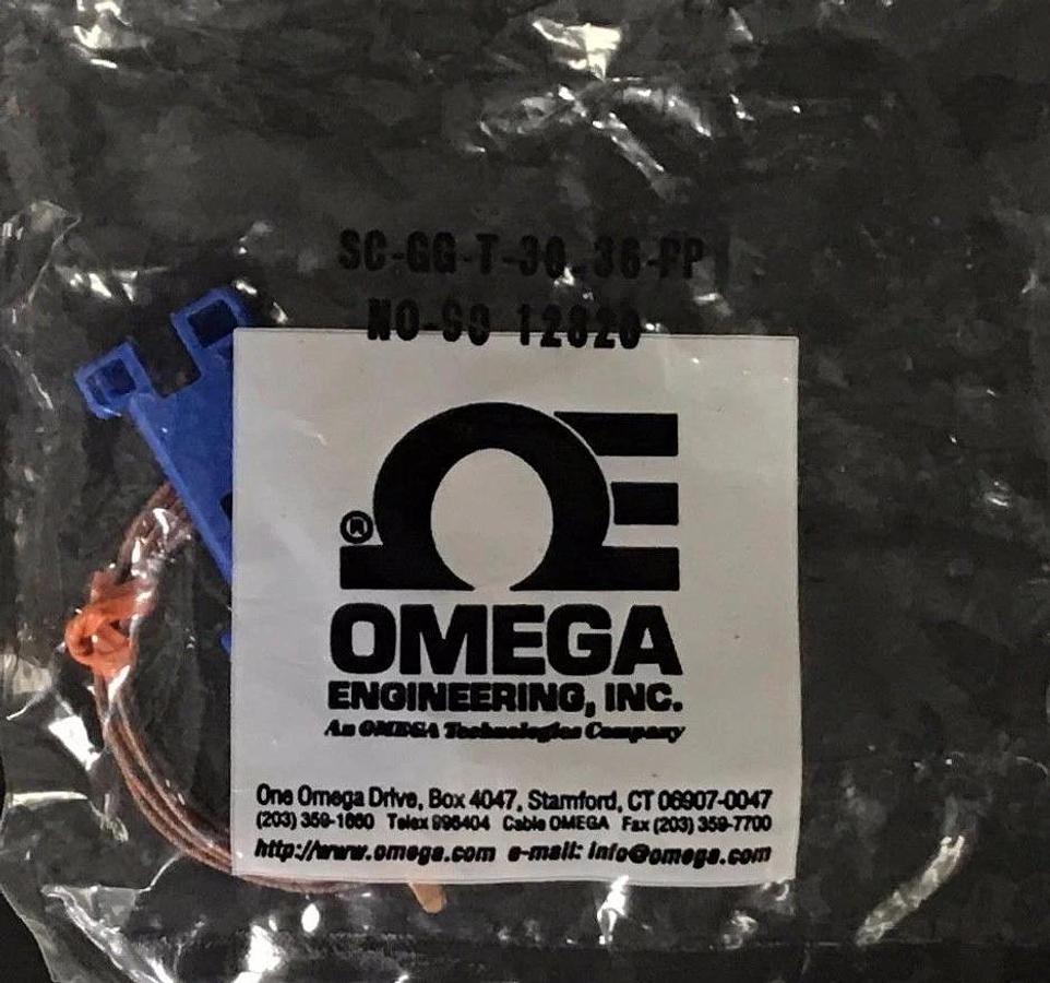 NEW OMEGA SC-GG-T-30-36-PP PRECISION FINE WIRE THERMOCOUPLE NO-90 12820