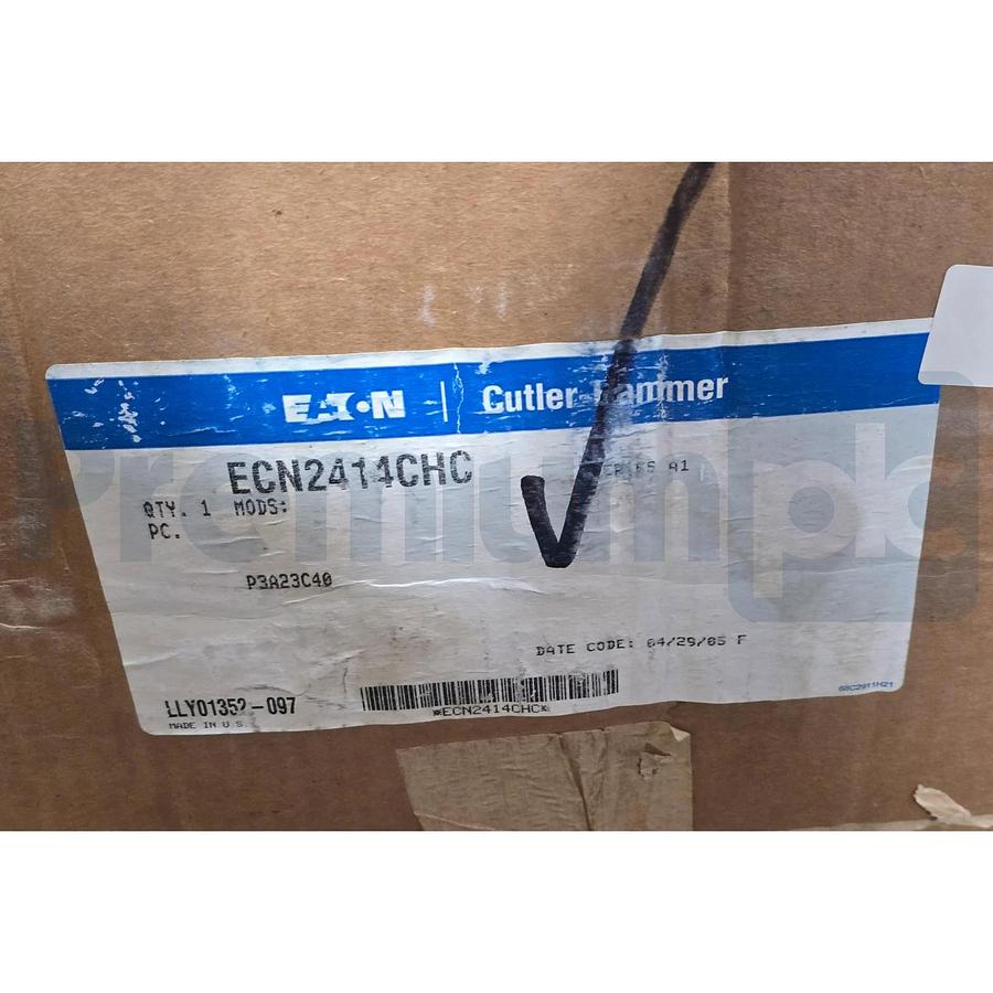 EATON CUTLER-HAMMER ECN2414CHC MODS: P3A23C40 NEMA MOTOR CONTROL W/ IQ504A NSMP