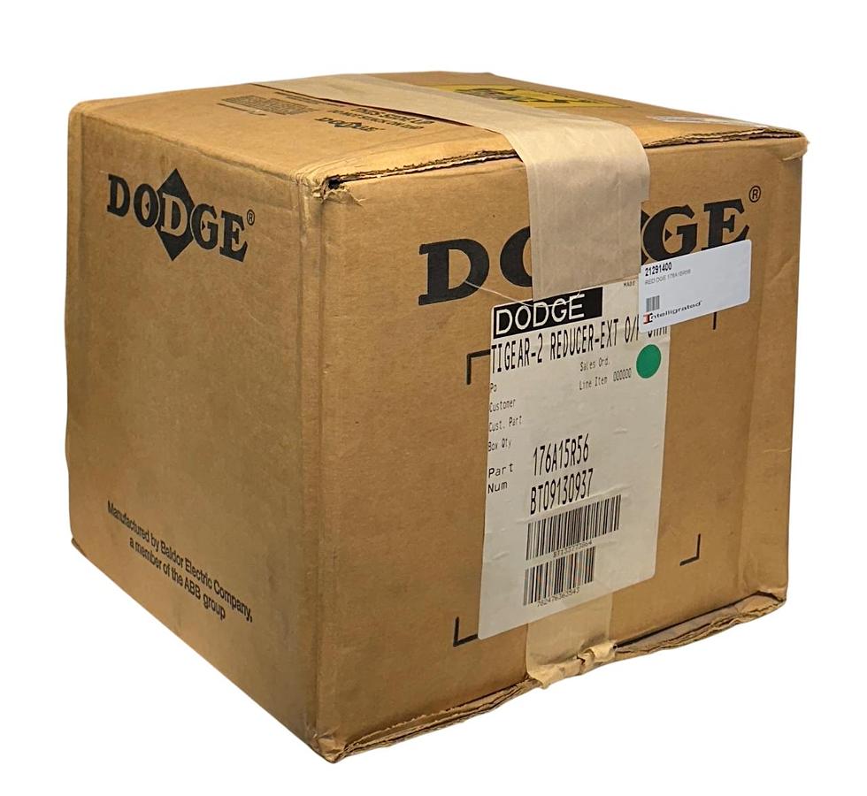 Used DODGE 176A15R56 TIGEAR-2 REDUCER-EXT O/P SHAFT 15:1 RATIO 1.27HP MAX NSMP