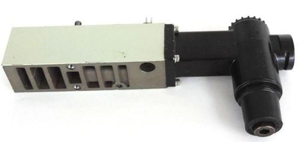 Used NUMATICS 122RS300J000000 PNEUMATIC MANIFOLD REGULATOR 3-30PSIG
