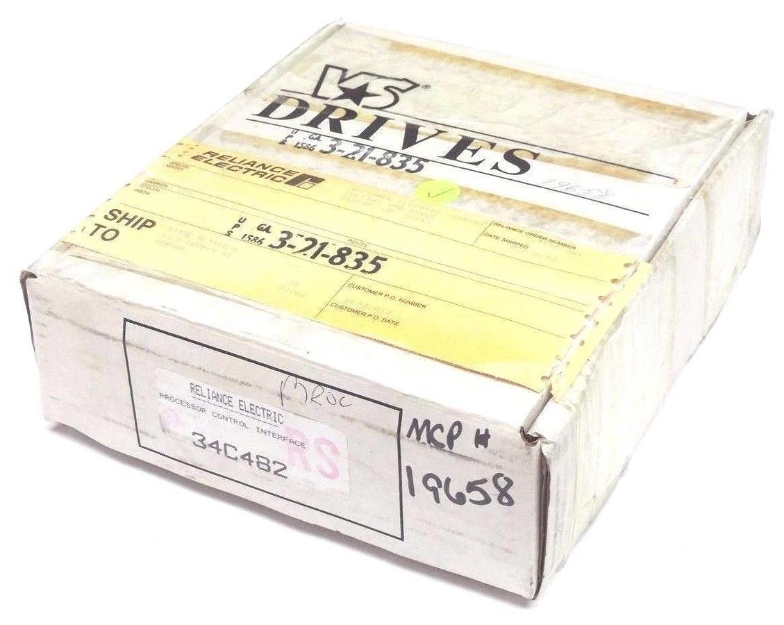 NIB RELIANCE ELECTRIC 34C482 PROCESSOR CONTROL INTERFACE KIT