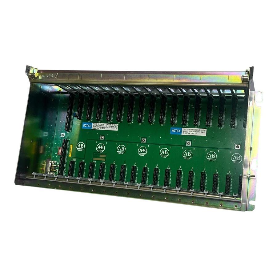 Allen-Bradley 1771-A4B Series B 16-Slot I/O Chassis PLC-5 Rack NEW