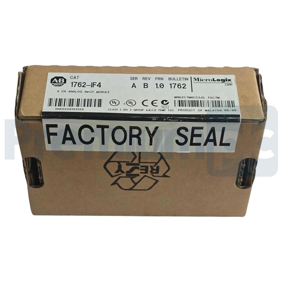 Used Allen Bradley 1762-IF4 /A MicroLogix 1200 4-Ch Analog Input Module Rev. B NSFS 611320152128