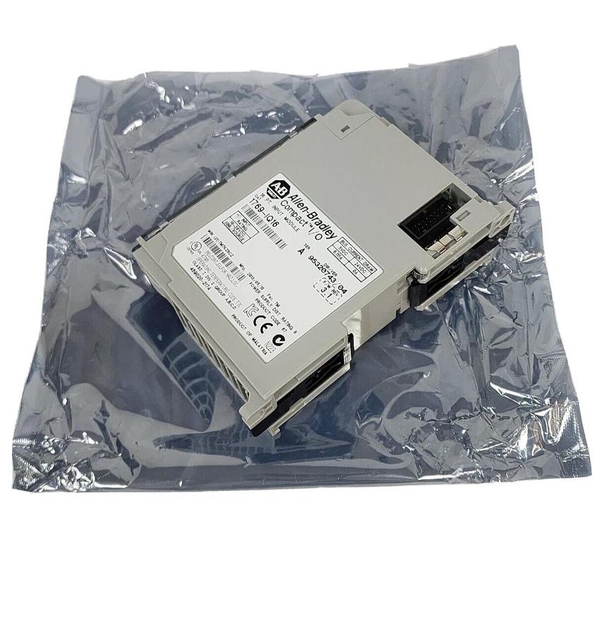 NIB ALLEN BRADLEY 1769-IQ16 SER. A F/W: REV. 3.1 COMPACT I/O 16 PT. INPUT MODULE