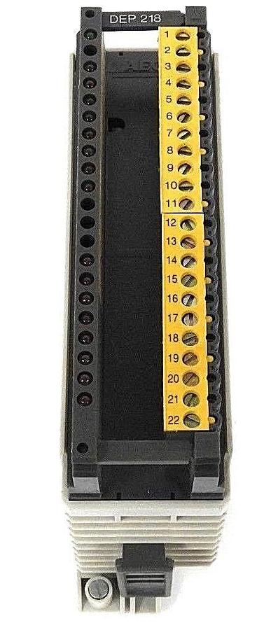 Used AEG MODICON DEP218 6728-042.276454 INPUT MODULE 16POINT, 115VAC