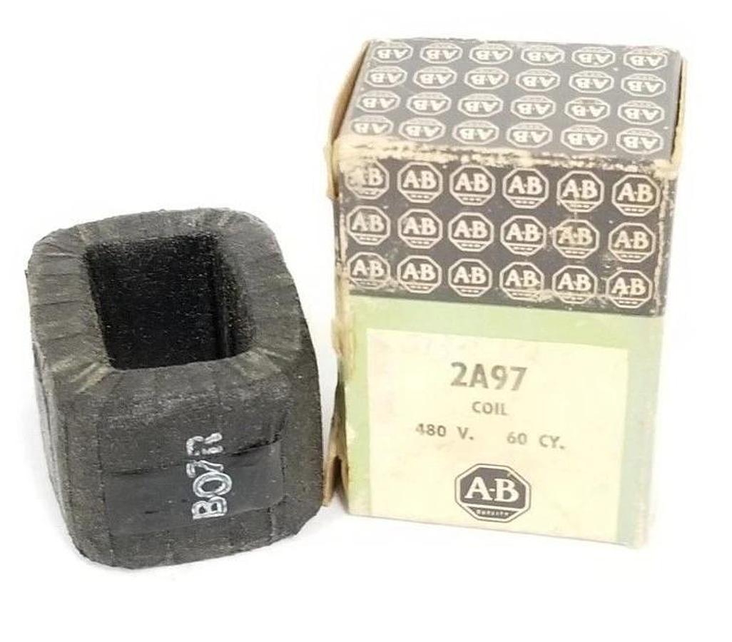 Used NIB ALLEN BRADLEY 2A97 COIL 480V 60CY