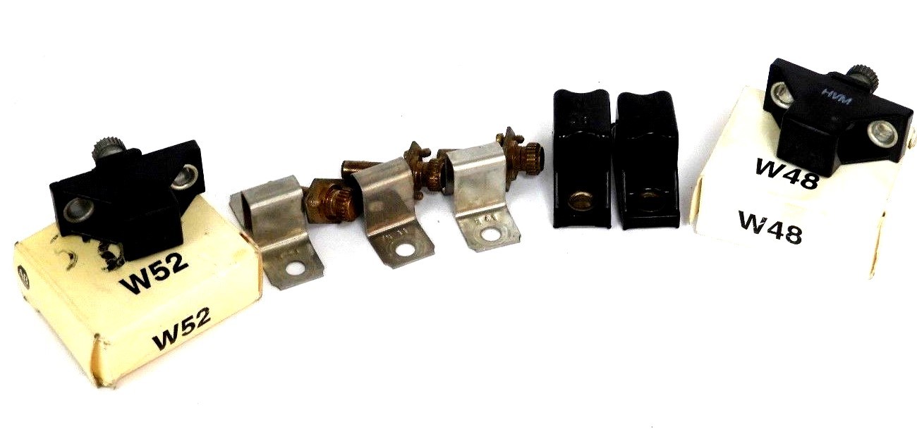 Used LOT OF 7 NEW ALLEN BRADLEY (2) N36, (3) N41, W48, AND W52 HEATER ELEMENTS