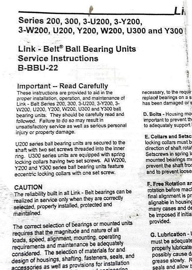 Used NIB REXNORD FX3Y224N BEARING FLANGE MOUNT 2BOLT 1-1/2IN BORE