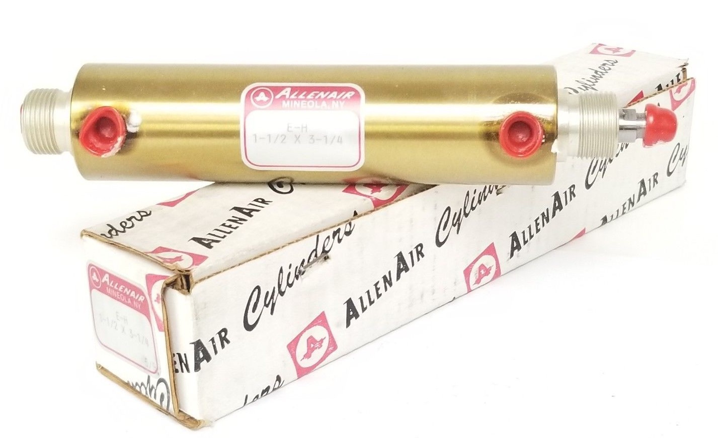 Used NIB ALLENAIR E-H 1-1/2 X 3-1/4 PNEUMATIC CYLINDER