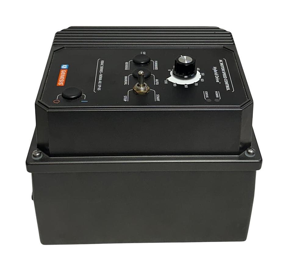 Used KB GENESIS KBAC-48 (GRY) / 9540J KBAC SERIES AC MOTOR SPEED CONTROL 5HP 8A NUPI