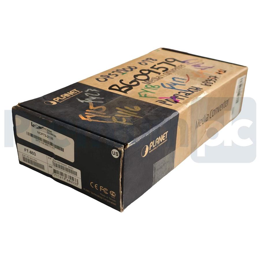 Planet FT-803 | NCPT3-2135 Fast Ethernet Bridge Media Converter 100BASE-TX NSMP
