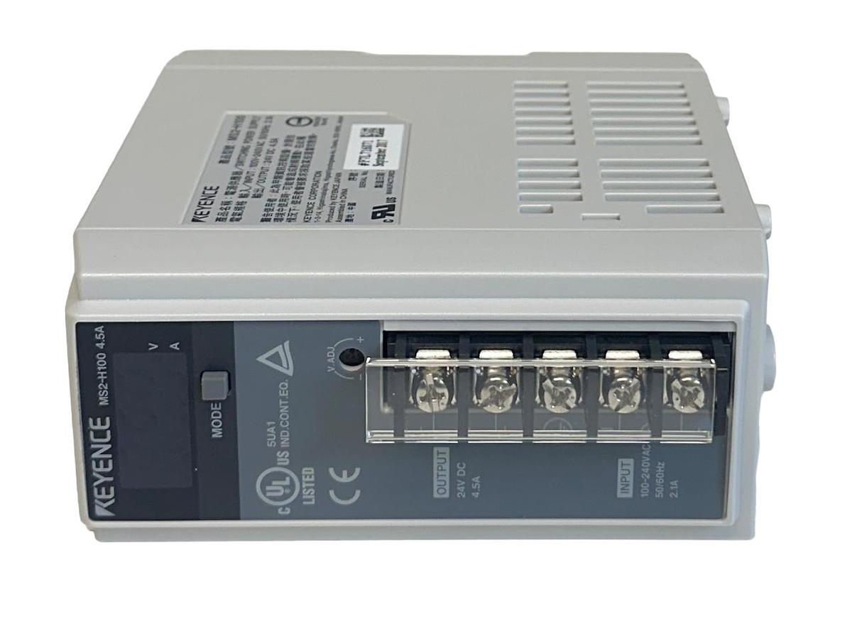 Used NEW KEYENCE MS2-H100 / MS2H100 SWITCHING POWER SUPPLY 100-240VAC 2.1A INPUT NSMP