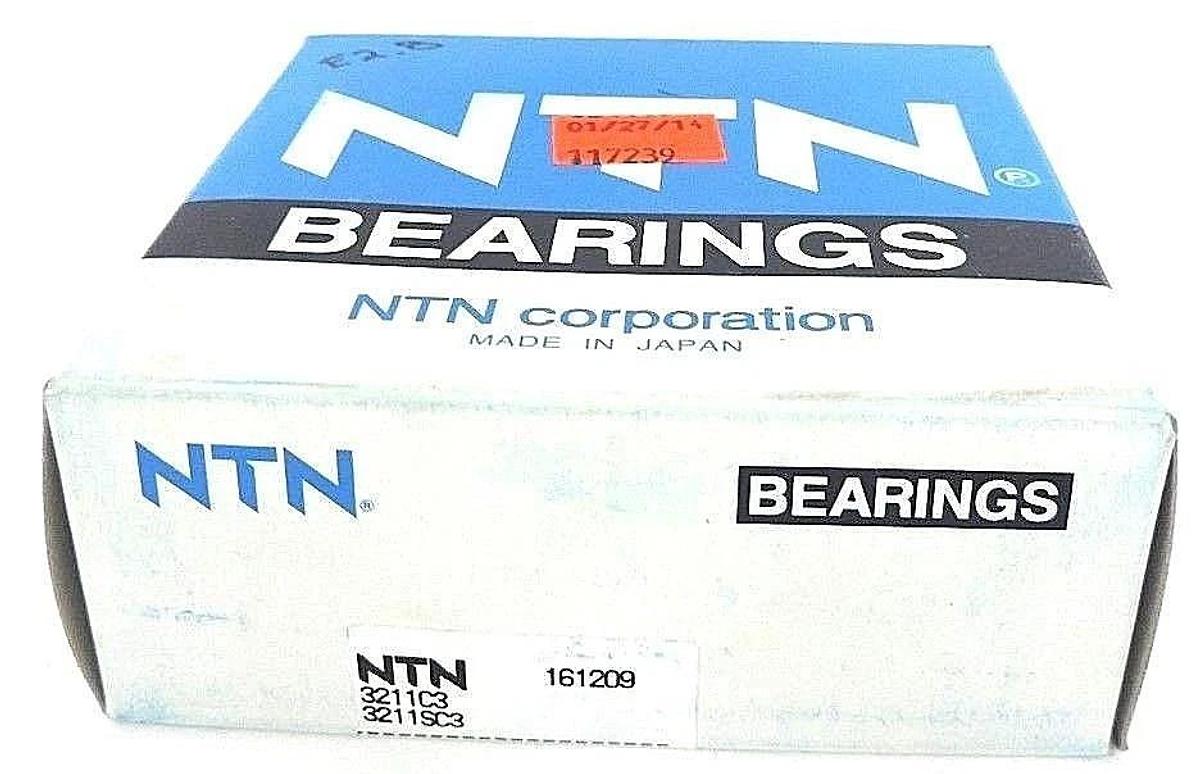 Used F/S NTN 3211C3 DOUBLE ROW ANGULAR CONTACT BB 3211SC3