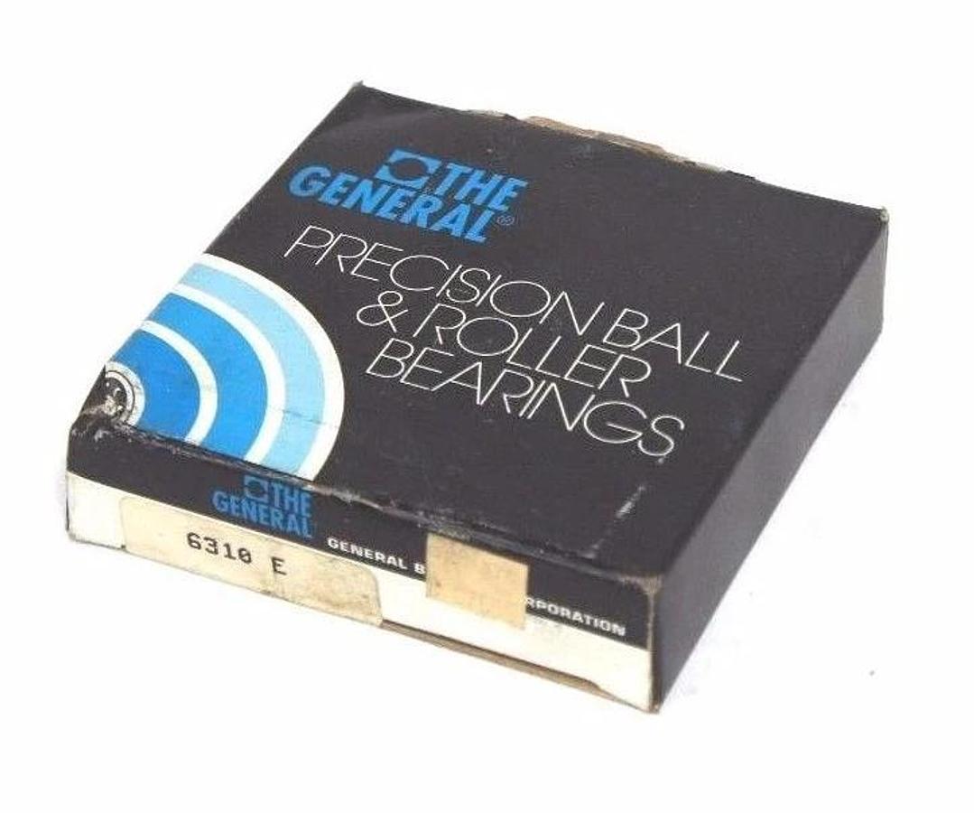 Used NIB THE GENERAL 6310-00-30E PRECISION BALL BEARING 6310E