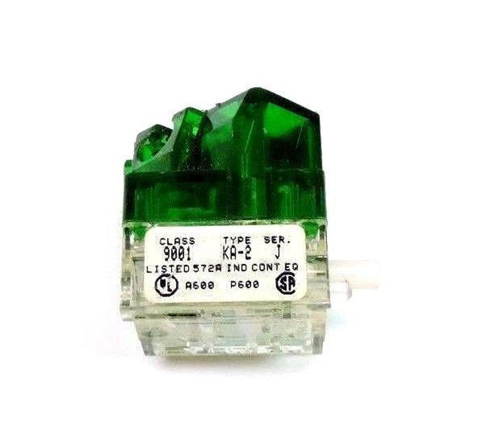 Used LOT OF 16 SQUARE D 9001-KA-2 FINGERSAFE CONTACT BLOCKS SER J, 9001KA2