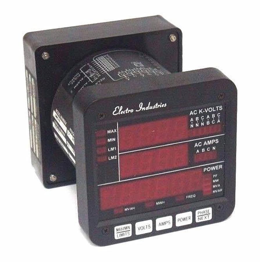 NEW ELECTRO INDUSTRIES DMMS300 POWER METER W/ DSP2-D 24VDC, 10VA, 47-75HZ