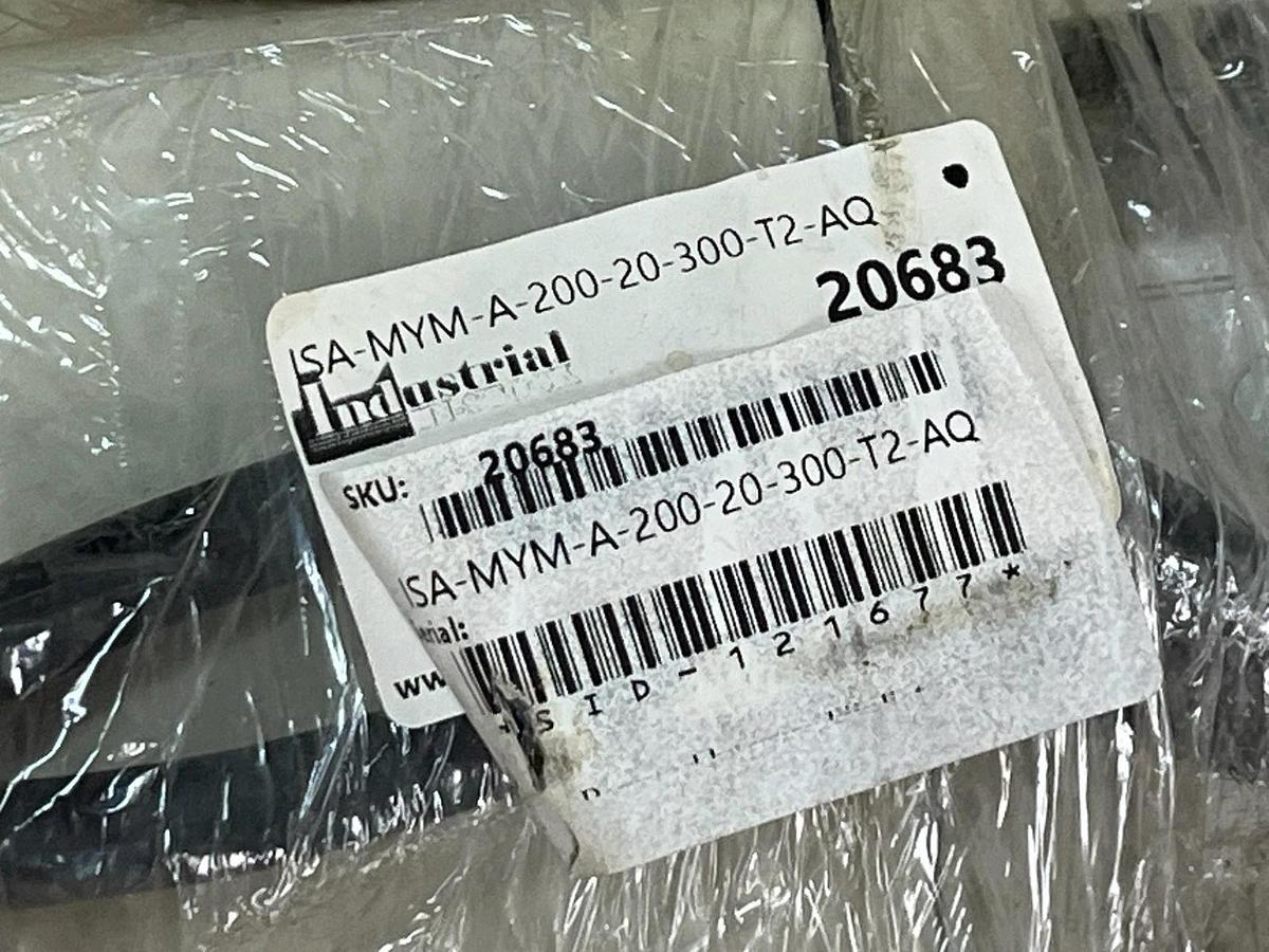 Used IAI ISA-MYM-A-200-20-300-T2-AQ Linear Actuator | 200W Servo | 300mm Stroke