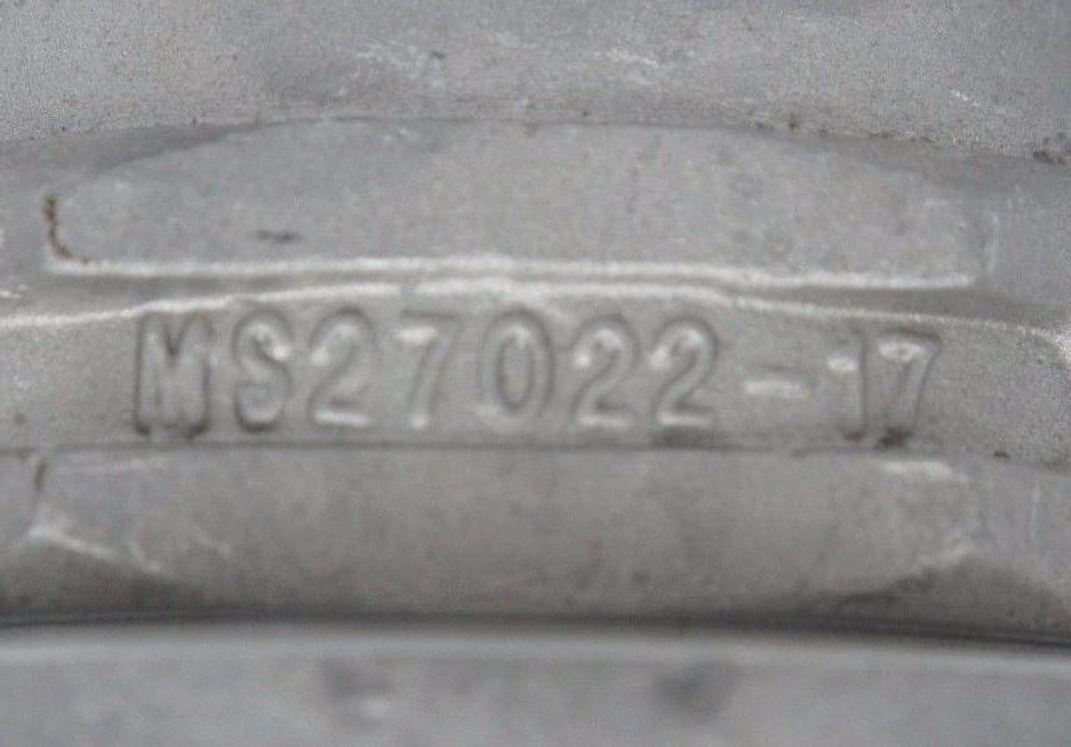 Used NEW EVER TITE MS27025-17 ALUMINUM CAM AND GROOVE FITTING W/ MS27022-17 ADAPTER