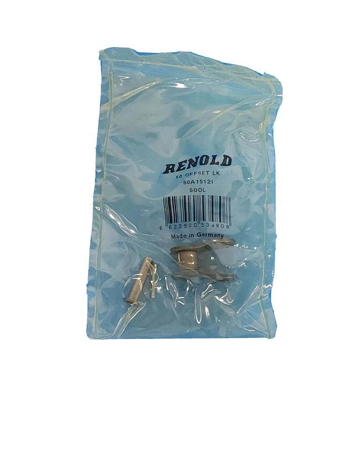 Used BOX OF 25 NEW RENOLD 50 OFFSET LK (25/BOX) 50A1S12I 50OL