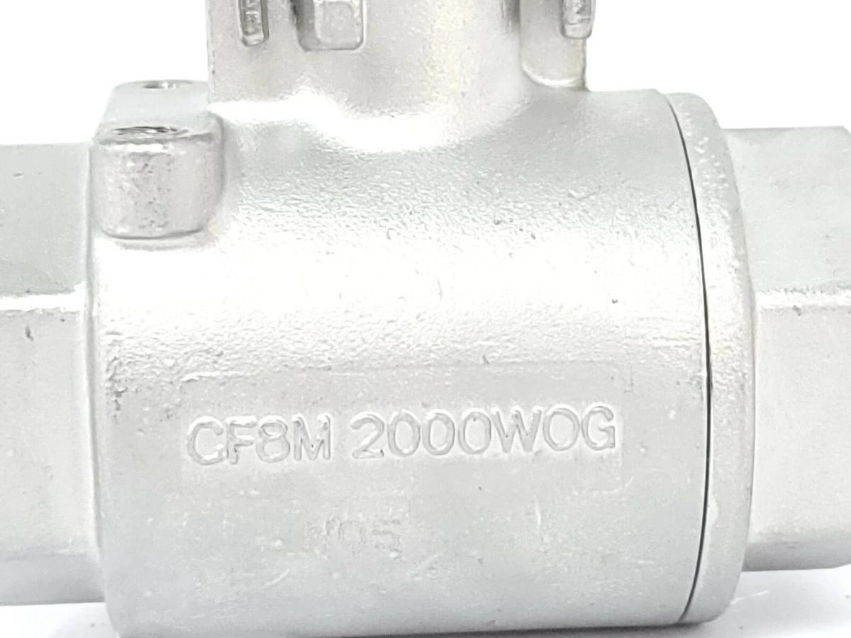 NEW HAITIMA OVC 1-1/4'' CF8M 2000WOG STAINLESS STEEL BALL VALVE