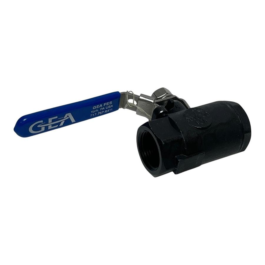 Used GEA FES 103180904 1" FPT Vented Ball Valve Oil By-Pass NACE MR01-75 New Surplus