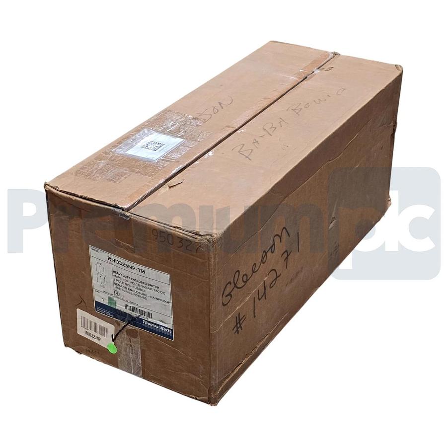 Thomas & Betts RHD323NF-TB | RHD323NFTB 3-P V~240AC/250DC 100A Safety Switch NEW