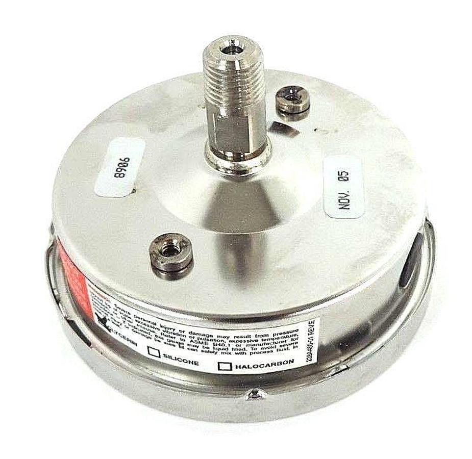 NIB ASHCROFT 35-1009SWL-2B 1500# PRESSURE GAUGE FBG4ALA, 1BA45111-012 GLYCERIN
