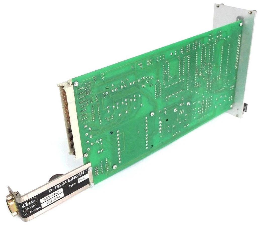 Used ELMA D-78224 SINGEN / 930-1743 PM 4.1 39+/-1 kHz , HF-SCHALTER PROGRAMMING BOARD