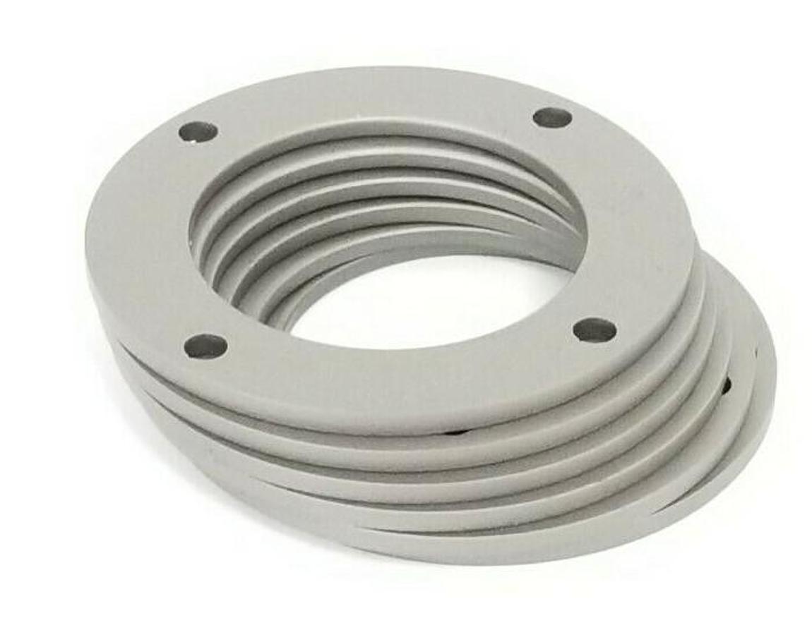Used LOT OF 6 NEW GENERIC 844B33 RETAINING PLATES 3-1/4'' O.D. 2'' I.D.