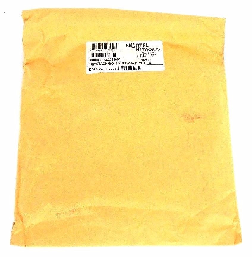 NIB NORTEL NETWORKS AL2018001 BAYSTACK 400- STACK CABLE (1 METER) REV 01