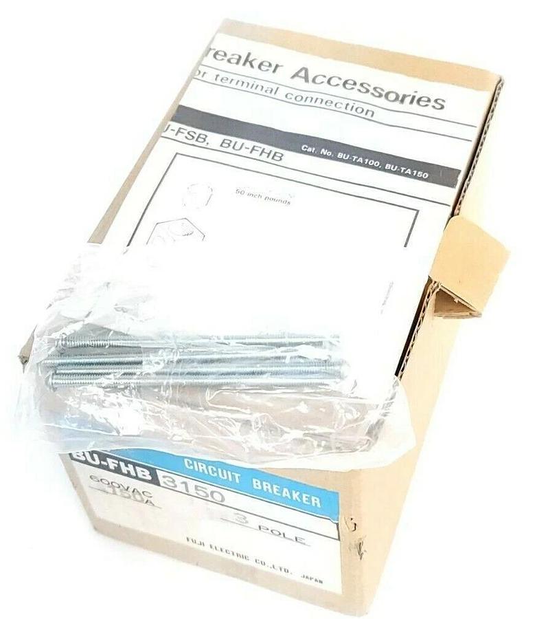 Used NIB FUJI ELECTRIC BU-FHB3150 CIRCUIT BREAKER BUFHB3150 600VAC 150A 3P