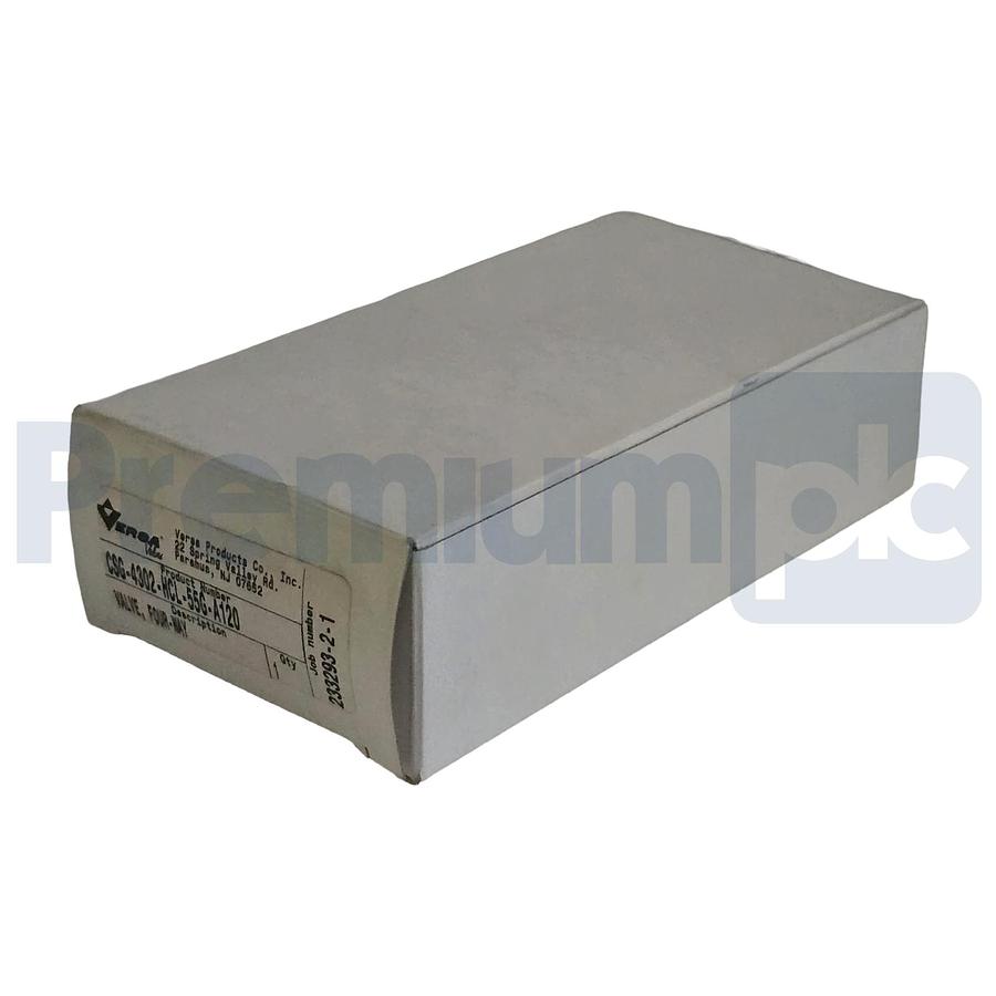 Used Versa Valves CSG-4302-HCL-55G-A120 Pneumatic 4-Way Valve, 120V AC, 1/4" NPT NSMP
