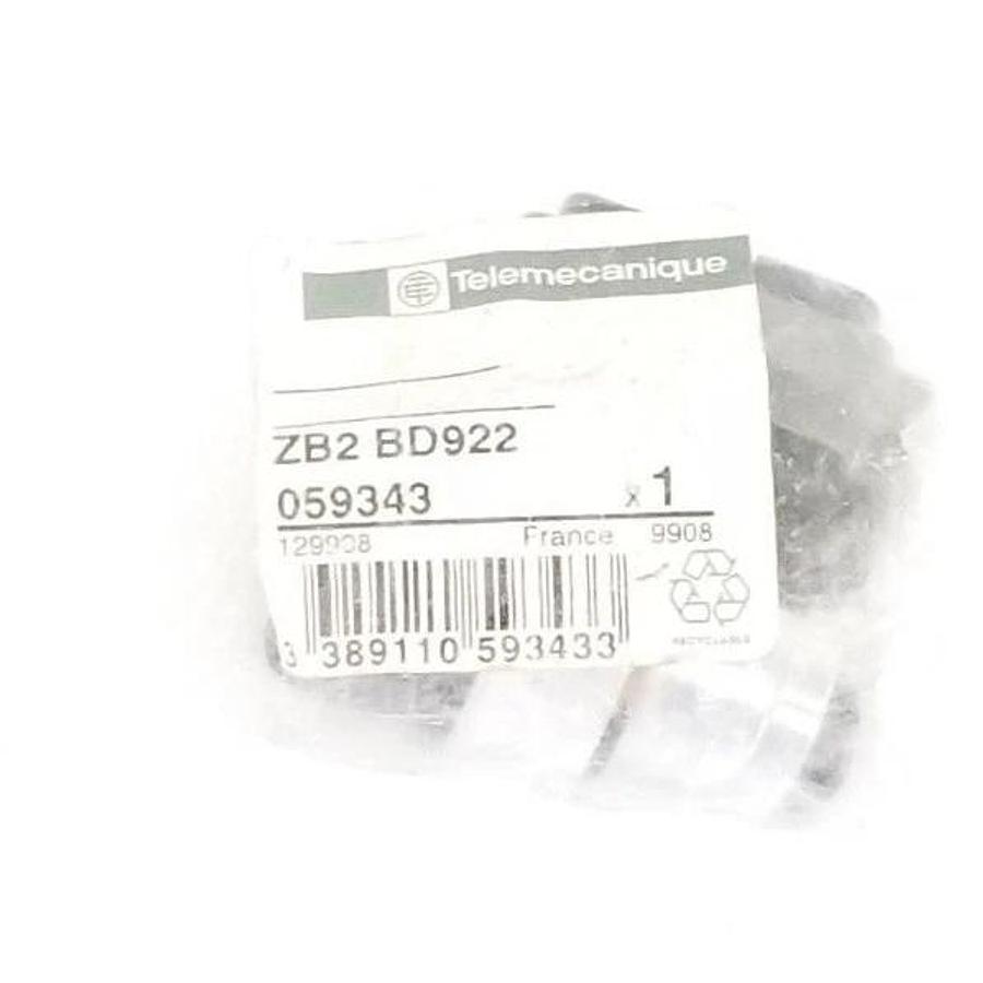 Used NEW TELEMECANIQUE ZB2 BD922 OPERATING HEAD ZB2BD922