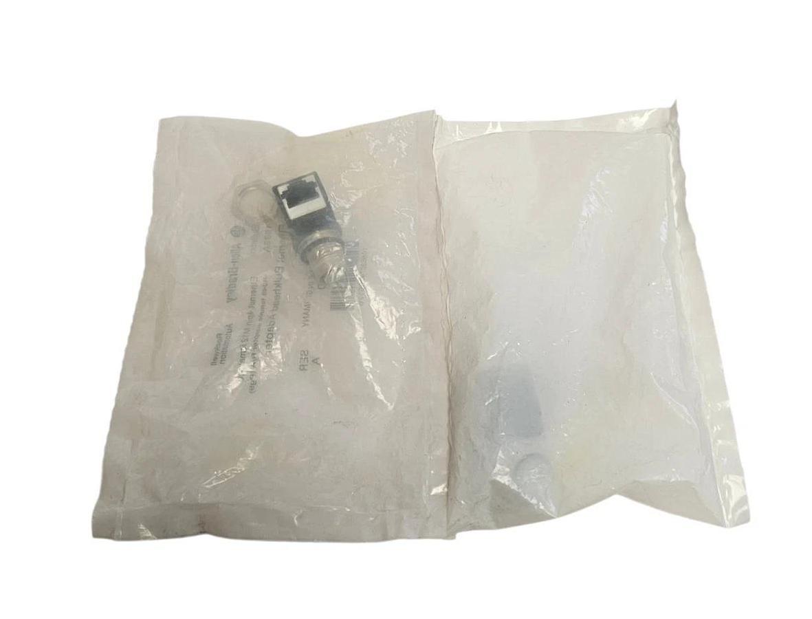 Used LOT OF 2 NEW ALLEN BRADLEY 1585A-DD4JD SER. A ETHERNET BULKHEAD ADAPTERS