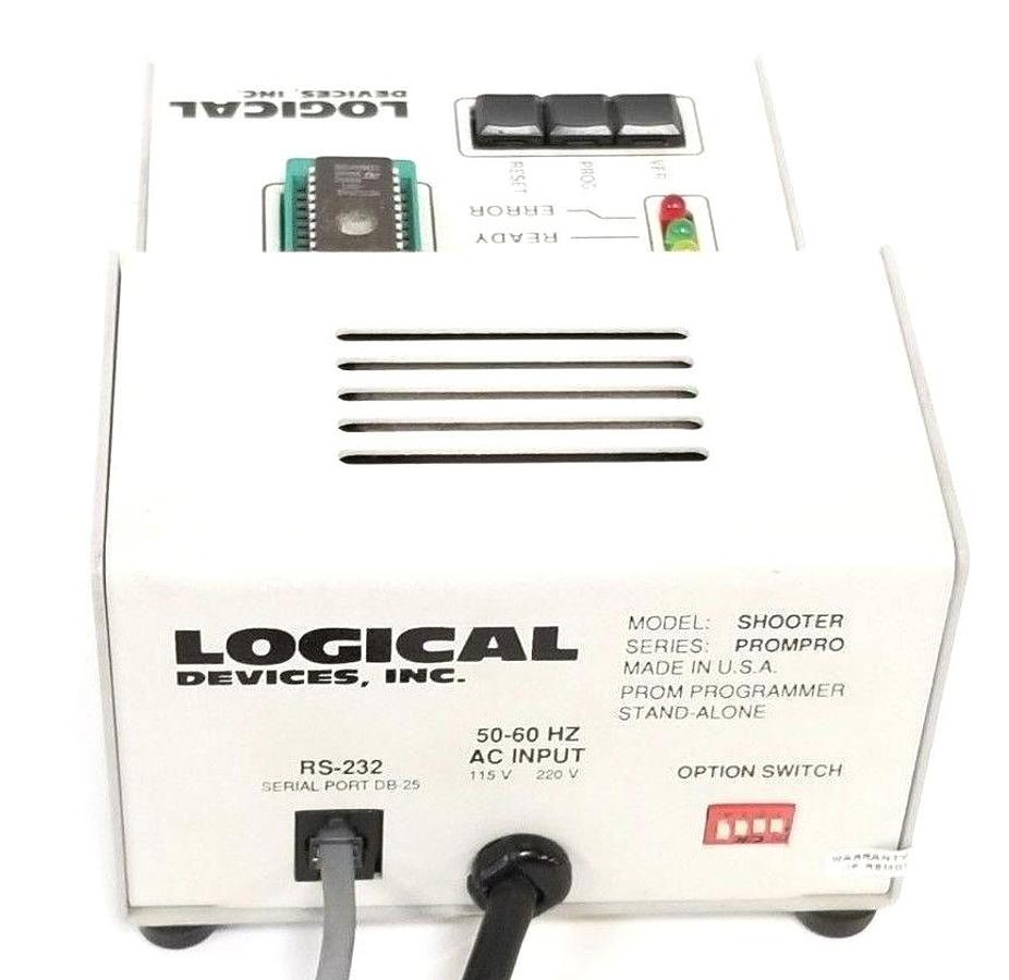 Used LOGICAL DEVICES INC. MODEL: SHOOTER PROM PROGRAMMER SERIES: PROMPRO