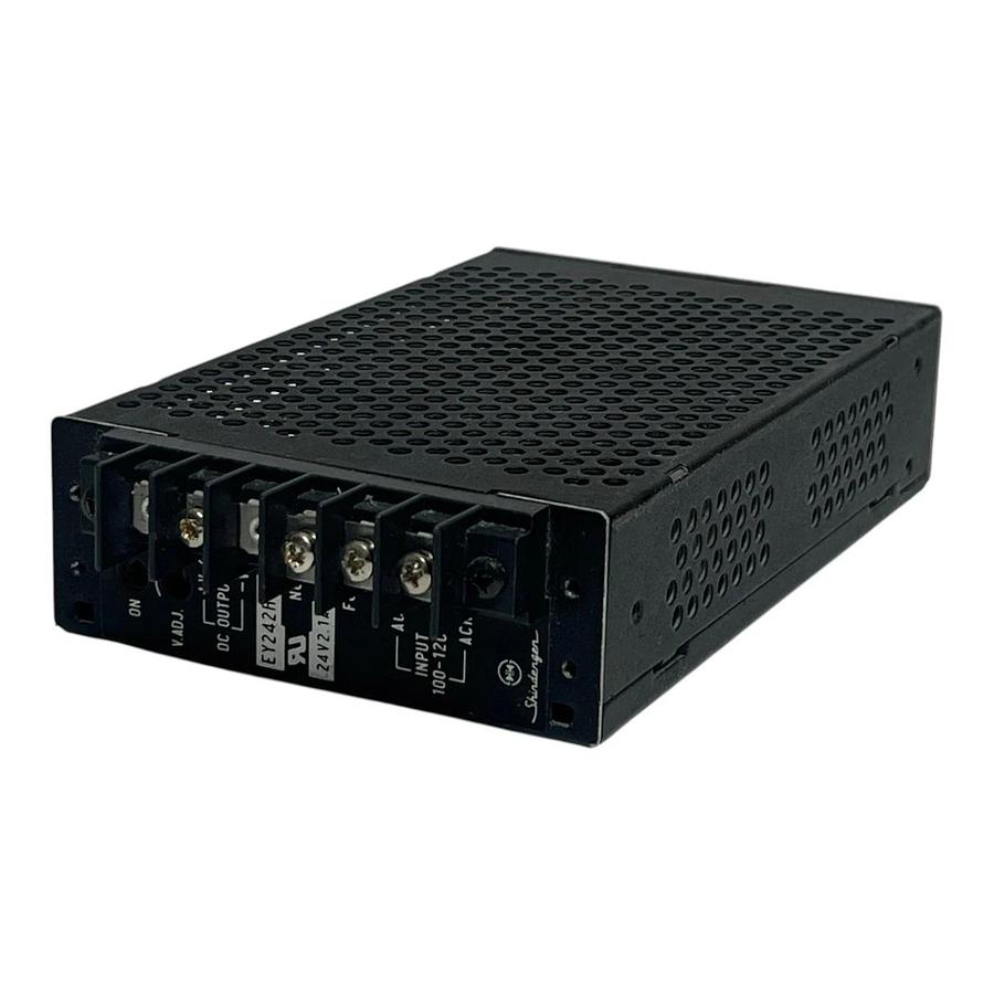 Used Shindengen EY242R1U Industrial DC Power Supply 24V 2.1A 100-120VAC Japan