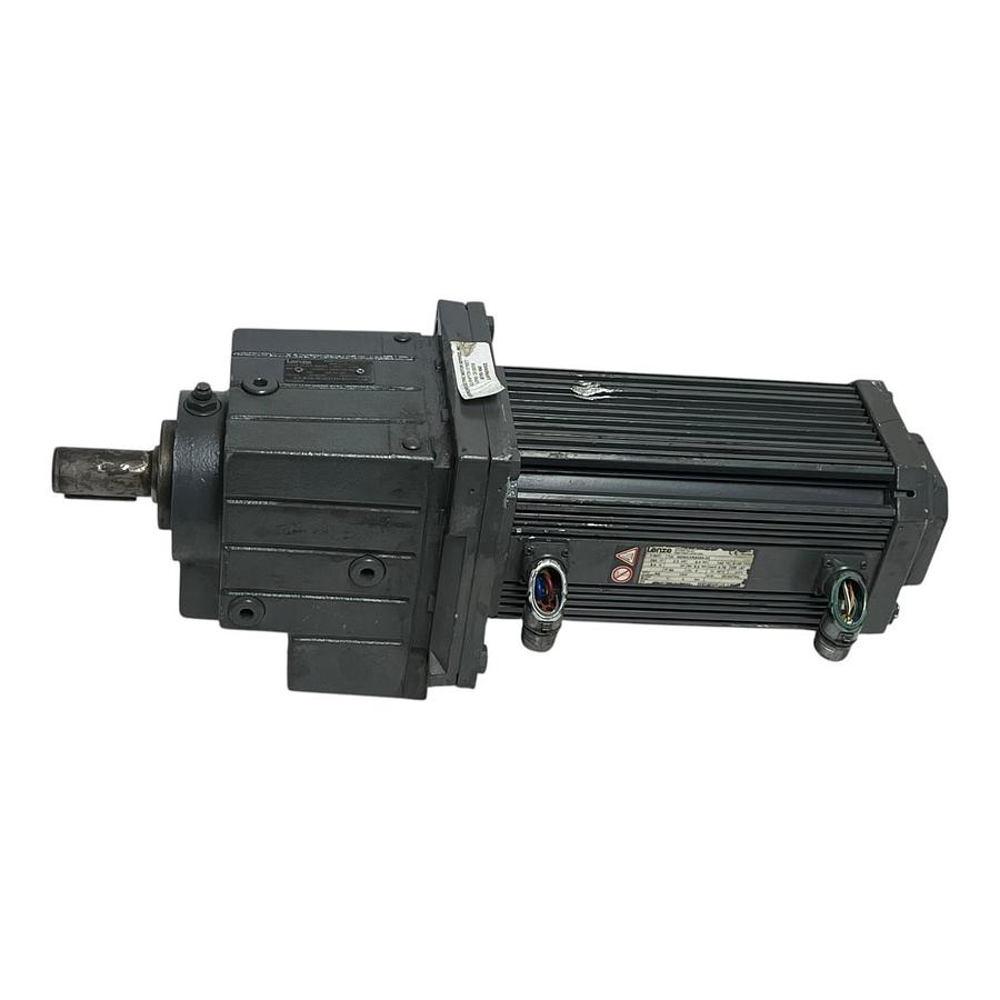 Used Lenze MDSKARS080-22 Servo Motor 2.3kW 4100 RPM w/ GST06-2A VCR 080C22 Gearbox