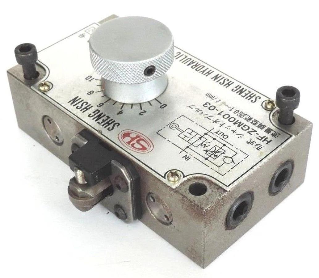 Used SHENG HSIN HF-ZGM001-03 VALVE HFZGM00103
