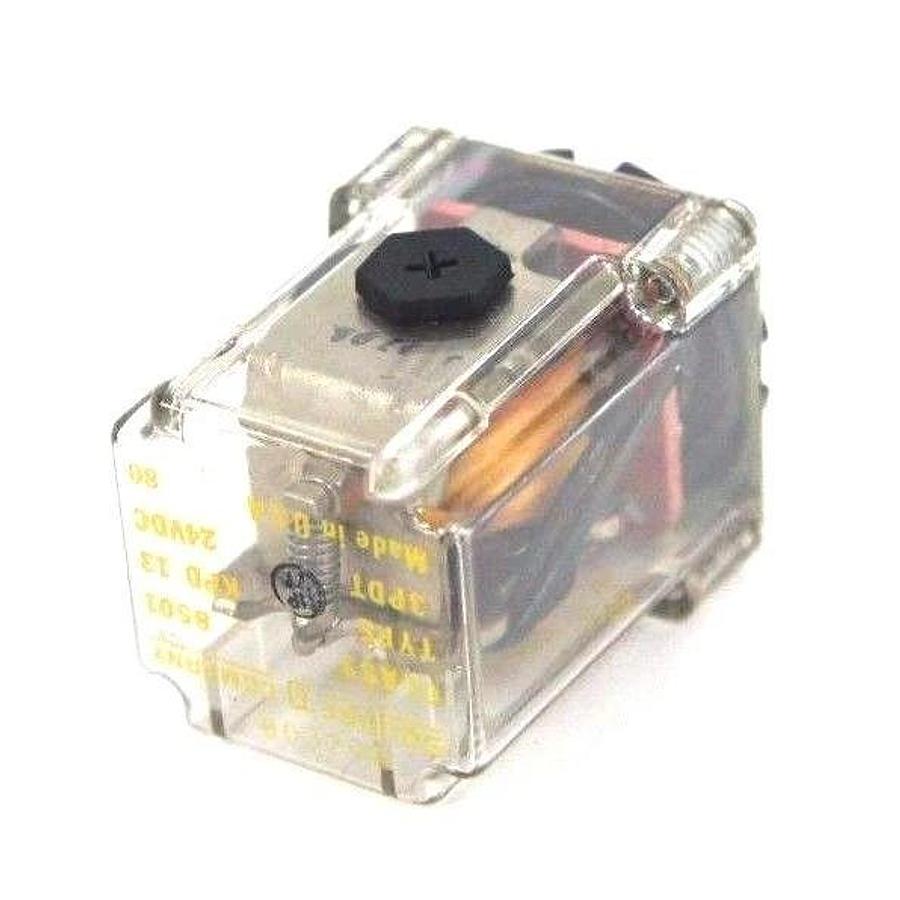 Used NIB SQUARE D 8501-KPD-13 SER. C GENERAL PURPOSE RELAY COIL: 24V CONTACTS 3PDT10A