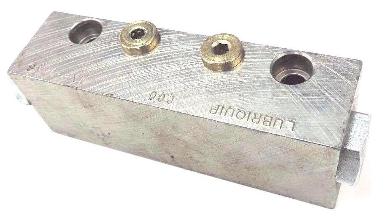 NEW LUBRIQUIP MXP-075S VALVE BLOCK MXP075S