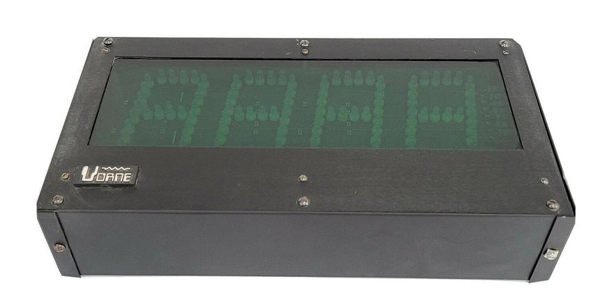 Used VORNE 77/232-0-485/485-4G DIGITAL DISPLAY COUNTER 4 DIGIT