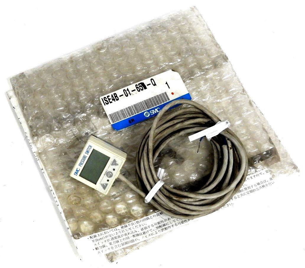 Used NEW SMC ISE4B-01-65-Q PRESSURE SWITCH ISE4B0165Q