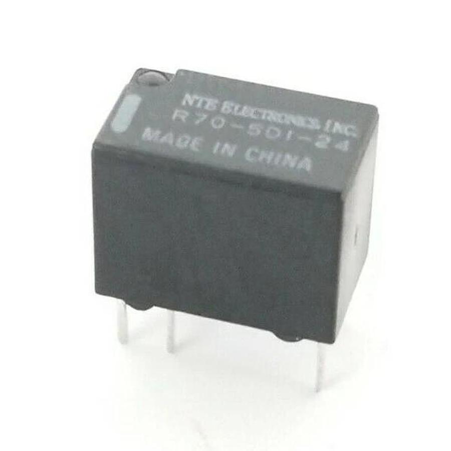 Used NIB NTE ELECTRONICS R70-5D1-24 SPDT SIGNAL RELAY 1A-24VDC R705D124
