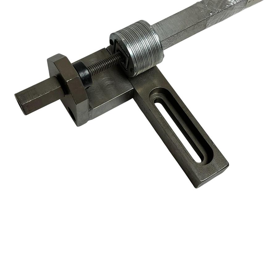Used (2) Curt G Joa Industrial Linear Adjustment Guide Rails 19" 136B0332A 136B033V
